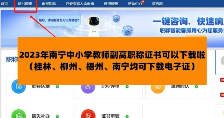 广西职称管理服务平台：一站式职称申报与管理指南