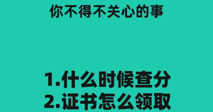 计算机二级成绩查询全攻略
