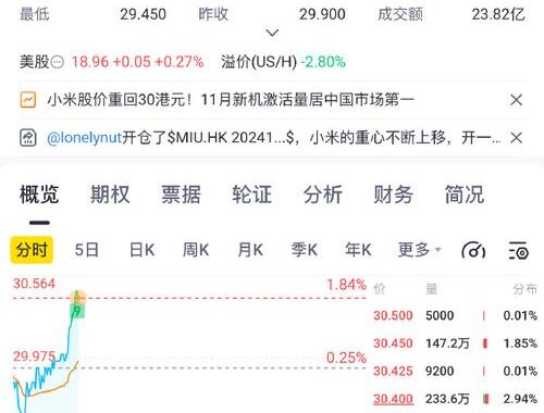 小米集团股票：深度分析与投资指南