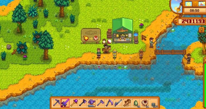 星露谷物语自动钓鱼mod：解放双手的钓鱼神器