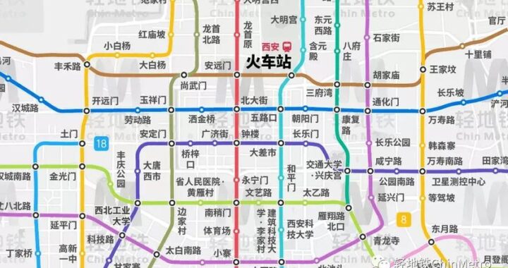 西安地铁线路图最新版：全面解析与出行指南