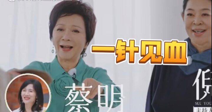 再见爱人蔡明：为何她的离开让人如此不舍？她究竟给我们留下了什么？