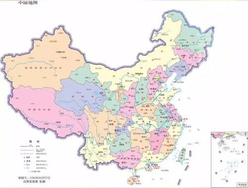 中国版图图片：探索中华大地的壮丽与辽阔