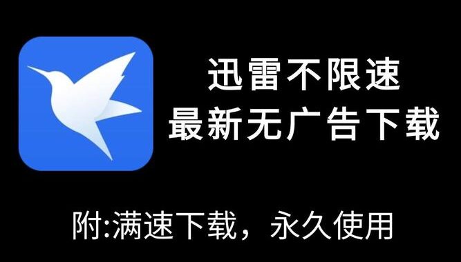 迅雷不限速下载：解锁高速下载新体验