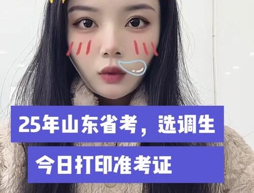 2025山东省考打印准考证全攻略：步骤、注意事项及常见问题解答