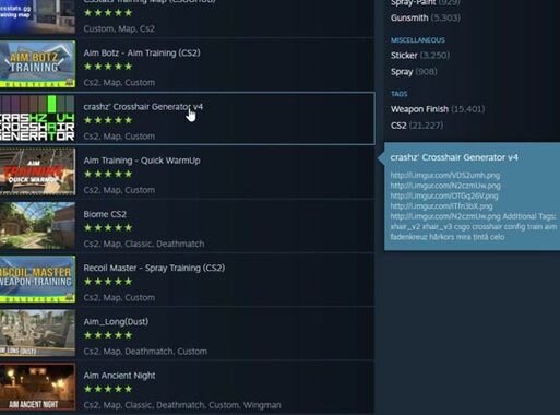 CSGO2准星代码：个性化设置与实战应用详解