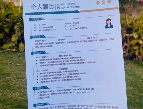 个人简历模板：打造专业与个性化的求职利器