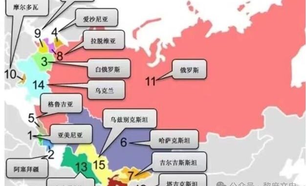 苏联解体成几个国家及其详细过程