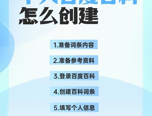百度百科怎么创建自己的词条