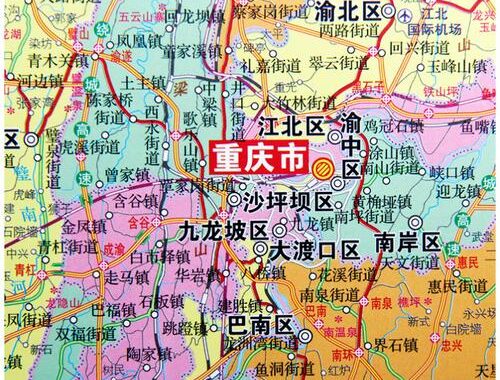 重庆市区地图：详尽指南与探索之旅