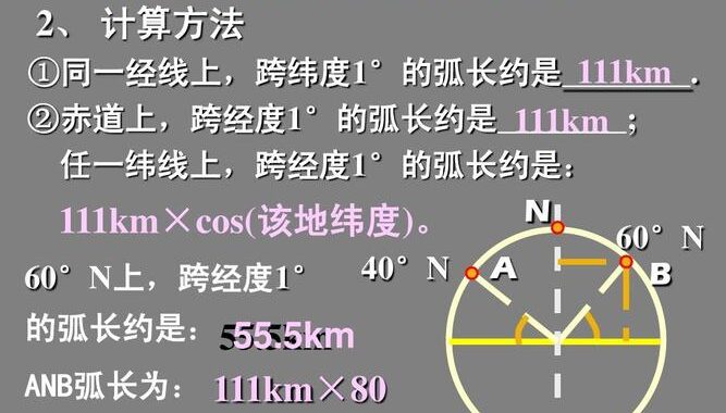 如何根据经纬度计算距离？