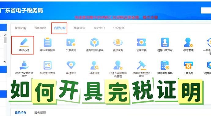 完税证明查询：全面指南与详细步骤