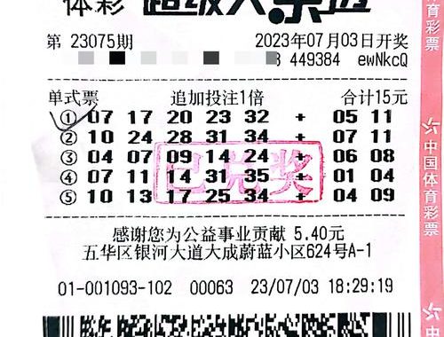体育彩票大乐透：规则解析、中奖技巧与购彩指南