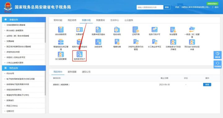 安徽省电子税务：高效便捷的税务服务新体验