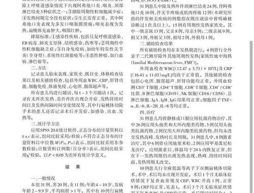 PFAPA症候群：深入了解这一周期性发热疾病的奥秘