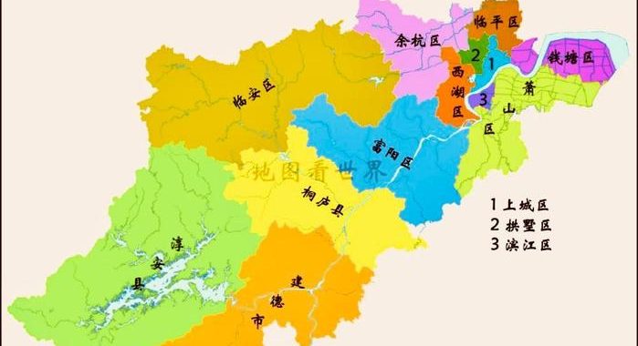 杭州区域划分：细致解读杭州市行政区划与特色区域