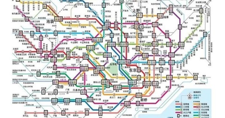 路线図首都圏：探索东京及周边地区的详尽交通指南