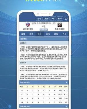 球探网足球即时比分：掌握赛事动态，尽享足球盛宴